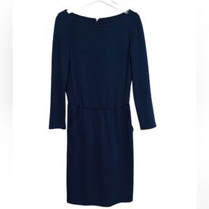 St. John Boutiques Wool/Rayon Long-sleeve Dress, 8